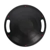 A black balance board with red accents on a white background. Podgląd zdjęcia produktu