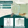 XMTECH 2x1x1,5m Poulailler Enclos Enclos pour animaux avec Voir les images du produit 8