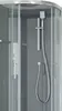 SAT Komplettdusche Viertelkreis 90x90 cm 6mm Produktbild-Vorschau 3