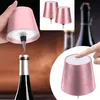 2er-Set Edle Akku Flaschenlampe rosegold: Dimmbar - 3 Produktbild-Vorschau 13