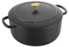 Ballarini Cocotte Bellamonte Gusseisen 28Cm Schwarz Produktbild-Vorschau 2