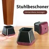 24 Stück Stuhlbeinschoner Silikon mit Filz – Bodenschutz Produktbild-Vorschau 2