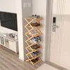 7 Tier Vertikales Schuhregal klein,Schmales Produktbild-Vorschau 1