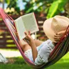 Wytrzymały hamak dwusosobowy duży xxl boho huśtawka 2w1 Podgląd zdjęcia produktu 2