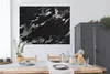 MuchoWow® Poster Marmor - Schwarz - Silber - Luxus 160x120 Produktbild-Vorschau 3