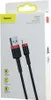 Baseus Cafule USB a Lightning, 2,4 A, 0,5 m - Rosso/Nero Anteprima dell’immagine prodotto 16