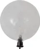 A close-up of a clear, spherical solar light with internal filaments, attached to a black base. Náhľad obrázku produktu