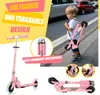 GOPLUS Scooter Kinder, 2-Rad-Roller mit blinkenden Rädern, Produktbild-Vorschau 7