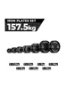 ATLETICA Iron Plates Set | 157,5 kg ∣ 2 x 1,25 kg | 2 x 2,5 Produktbild-Vorschau 2
