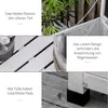 Wetterfeste Gartenbox aus Fichtenholz, grau, 127x56x60 cm, Produktbild-Vorschau 7