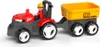 ECO MultiGO Červený traktor Zetor s radlicí, vlek, Igráček Náhled obrázku produktu 4