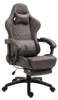 Fauteuil de gaming luxueux, en cuirPolyuréthanematelassé, Voir les images du produit 1