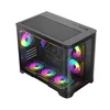 GAMEMAX HYPE-M BK, Mini-Tower, ohne Netzteil, USB/Audio, Produktbild-Vorschau 11