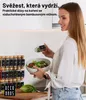 Sada 12ks - Deco Haus dózy na koření s bambusovým Náhled obrázku produktu 3