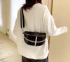 Ledernerka - Bauchtasche - Modisch - Schwarz - Lässig - Produktbild-Vorschau 5