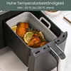 2 Stück Rechteckige Heißluftfritteuse Silikon Backbleche, Produktbild-Vorschau 5