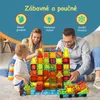 Olvy magnetické stavebnice 74 dílků - Montessori stavebnice Náhled obrázku produktu 5