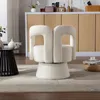 OKWISH Fauteuil pivotant 360°, fauteuil lounge de détente Voir les images du produit 3