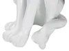 Mauro Ferretti Leopardenfigur sitzend  27x38x74 cm weiß Produktbild-Vorschau 6
