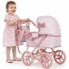 Puppenwagen mit Tasche und Klappdach – Kinderwagen für Produktbild-Vorschau 1