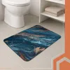 Tapis de bain, 60 x 40 cm, bleu Voir les images du produit 5