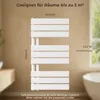 S'AFIELINA  762x400mm Design Badheizkörper Produktbild-Vorschau 2