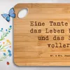 Mr. & Mrs. Panda Holzbrett Spruch Bunte Tante - Transparent Produktbild-Vorschau 3