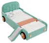 Babybed 90x200 cm, autodesign met glijbaan en trap, Productafbeelding-voorbeeld 13