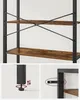 Collage showing different aspects of a bookshelf, including its structure and assembly details. Produktbild-Vorschau