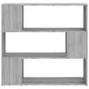 CLORIS Bücherregal/Raumteiler Grau Sonoma 100x24x94 cm, Produktbild-Vorschau 5
