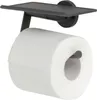 Toilettenpapierhalter TIGER Noon mit Ablage schwarz matt Produktbild-Vorschau 1