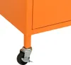 vidaXL Armadio arancione 60x35x56 cm in acciaio Anteprima dell’immagine prodotto 10