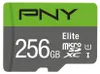 SD MicroSD XC Card 256GB PNY Elite Cl.10 U1 retail Anteprima dell’immagine prodotto 3