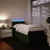 Boxspringbett mit Matratze Dunkelgrün 90x190 cm Samt Produktbild-Vorschau 4