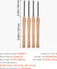 VEVOR set di utensili per la tornitura del legno, 4 pezzi, Anteprima dell’immagine prodotto 7