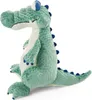A plush toy crocodile sitting against a white background. Produktbild-Vorschau