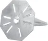 A silver metal anchor base for a garden light, shown against a white background. Anteprima dell’immagine prodotto