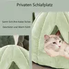 Katzenbett Katzenhaus Katzenzelt, Hundebett mit Waschbarem Produktbild-Vorschau 7