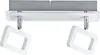Paulmann Projecteur Frame LED 2 flammes blanc/chrome Voir les images du produit 1