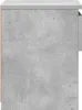 vidaXL Noční stolek Concrete Grey 40x30x39 cm Dřevěný Náhled obrázku produktu 5