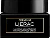 A black jar of Lierac Premium cream with gold lettering. Náhľad obrázku produktu