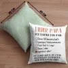 Trendation - Bester Papa Geschenk Vatertag Deko-Kissen mit Produktbild-Vorschau 4