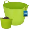 KOTARBAU® Abbeveratoio in gomma elastica 42L Verde Fluo con Anteprima dell’immagine prodotto 1