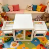 Conjunto de mesa y sillas para niños Relaxdays, juego de 3 Vista previa de la imagen del producto 3
