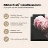 KitchenYeah© Herdabdeckplatte Blumenstrauß aus rosa Produktbild-Vorschau 6