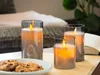 3er-Set LED-Echtwachs-Kerzen im Glas Produktbild-Vorschau 4