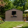 Tuinhuis van verzinkt staal, 359,4 cm x 284,2 cm (10,21 Productafbeelding-voorbeeld 16