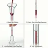 Glas Vinometer 0 bis 25 Vol% Alkoholmeter zur präzisen Produktbild-Vorschau 7