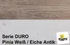 Rollcontainer DURO mit Schloß 3 Schubladen Dekor Pinie weiß antik Produktbild-Vorschau