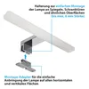 LED Acryl Spiegelleuchte BAD-ACR30 Chrom, 8W Produktbild-Vorschau 3